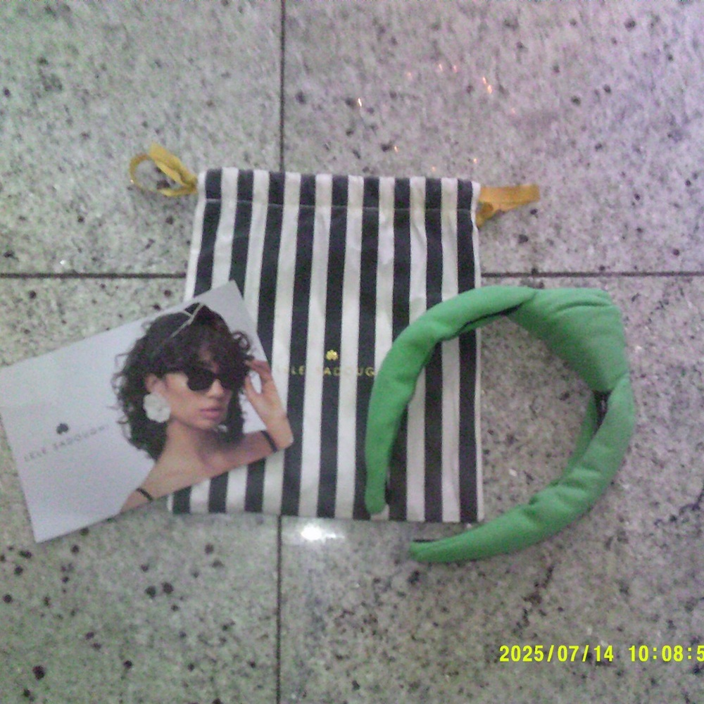 Lele Sadoughi Green Headband